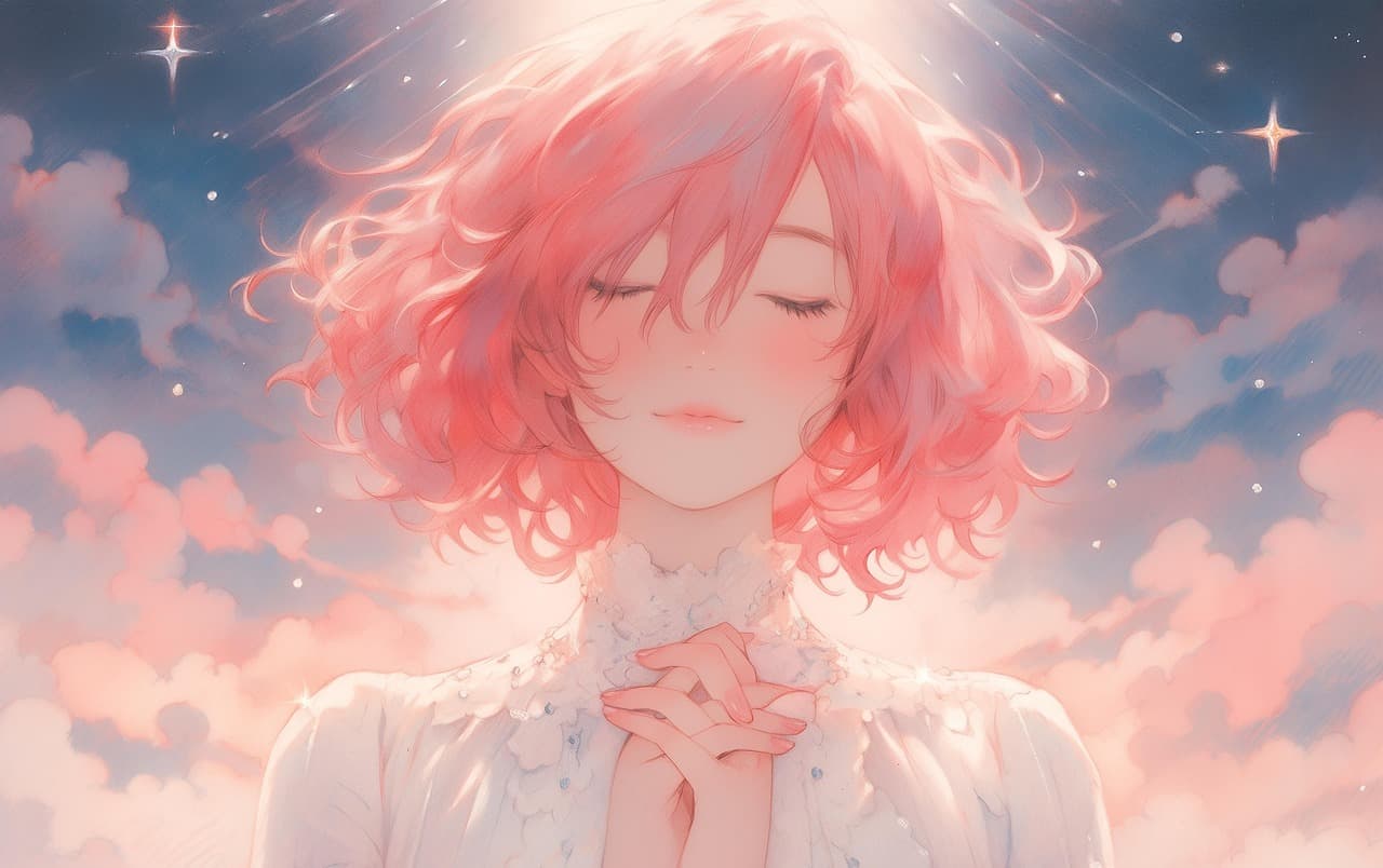 Pink Anime Girl